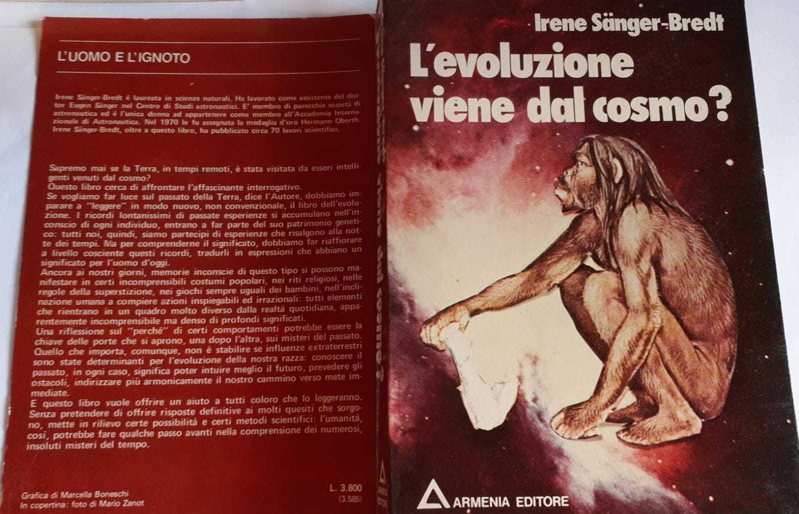 L'evoluzione viene dal cosmo? - copertina
