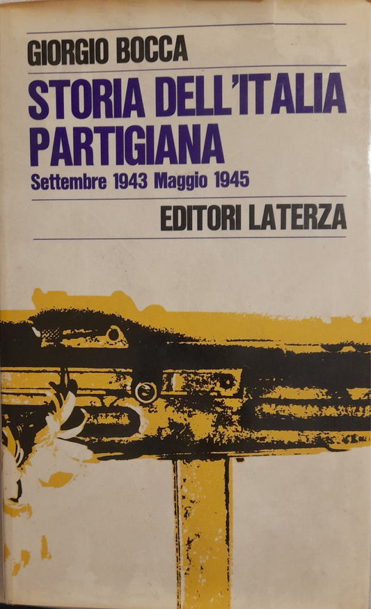 Storia dell'Italia partigiana (settembre 1943, maggio 1945) - copertina