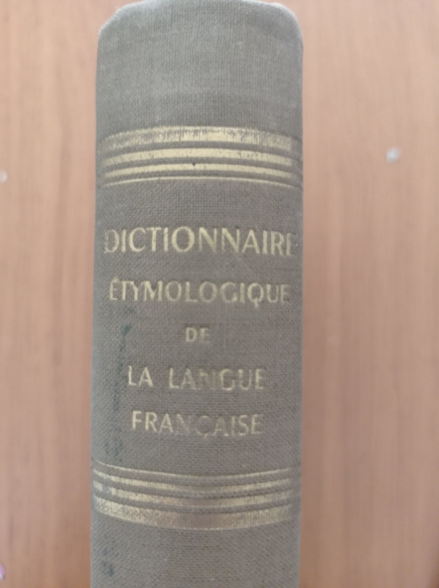Dictionnaire étymologique de la langue française - copertina