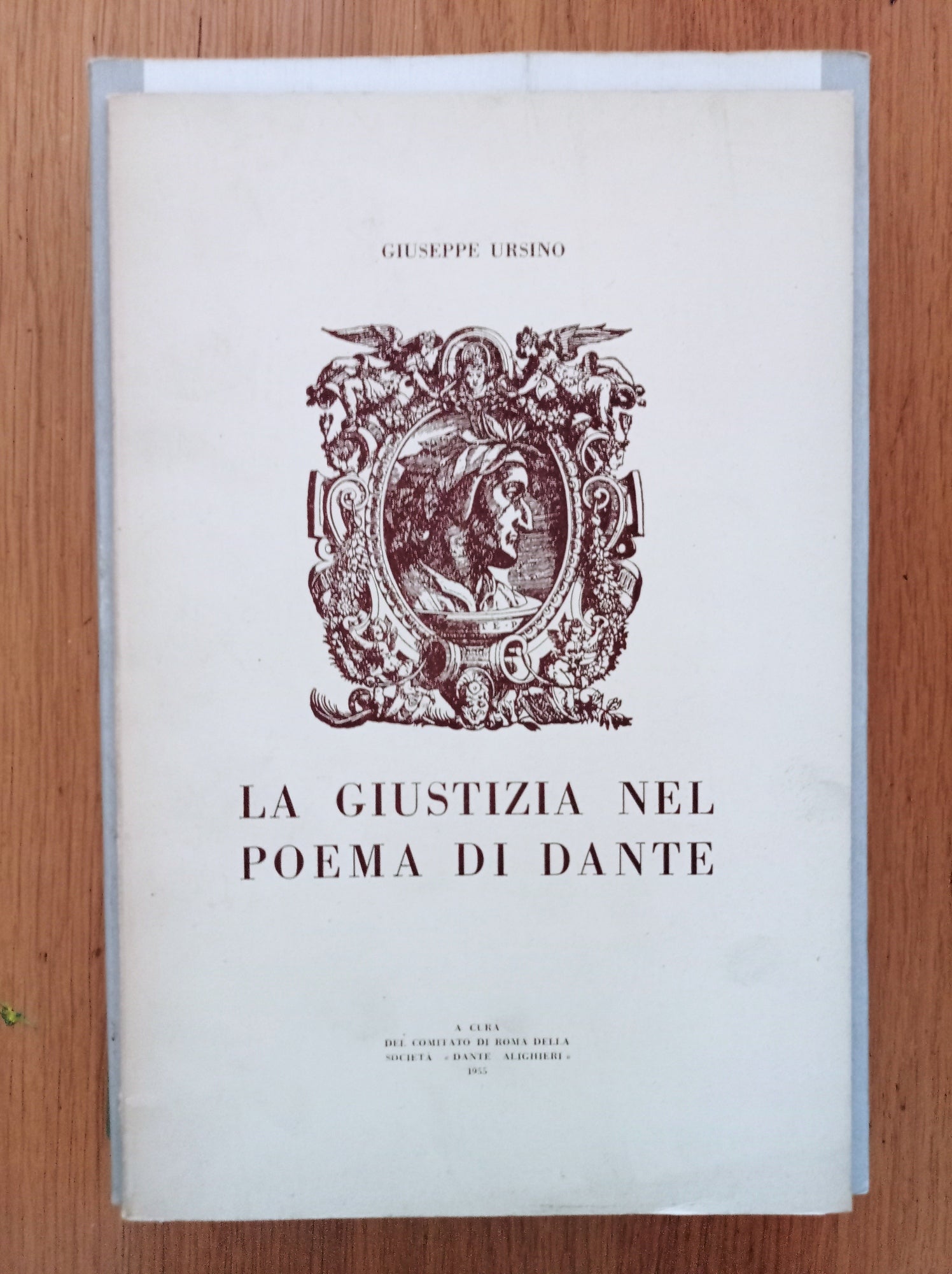 La giustizia nel poema di Dante - copertina