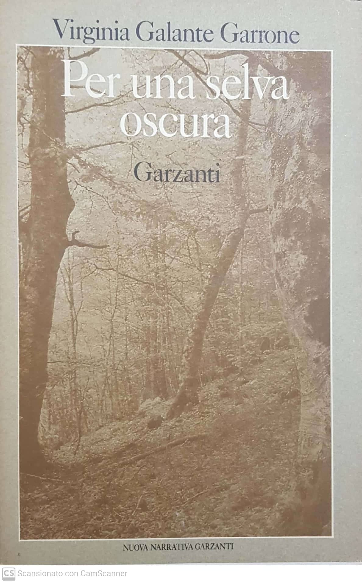 Per una selva oscura - copertina
