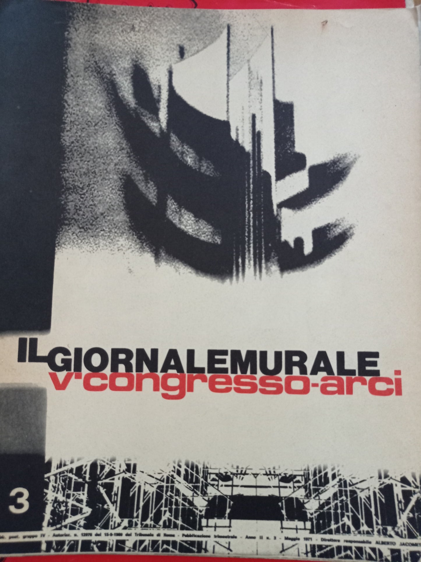 IL GIORNALE MURALE V CONGRESSO - ARCI (2 copie) - copertina