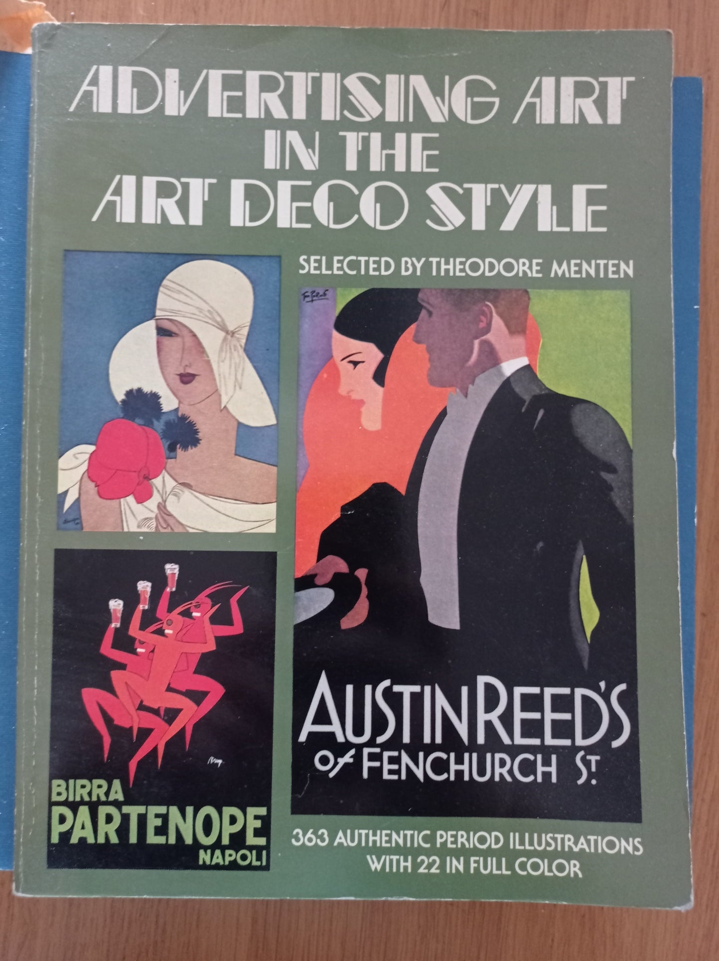 Advertising Art in the Art Deco Style - copertina