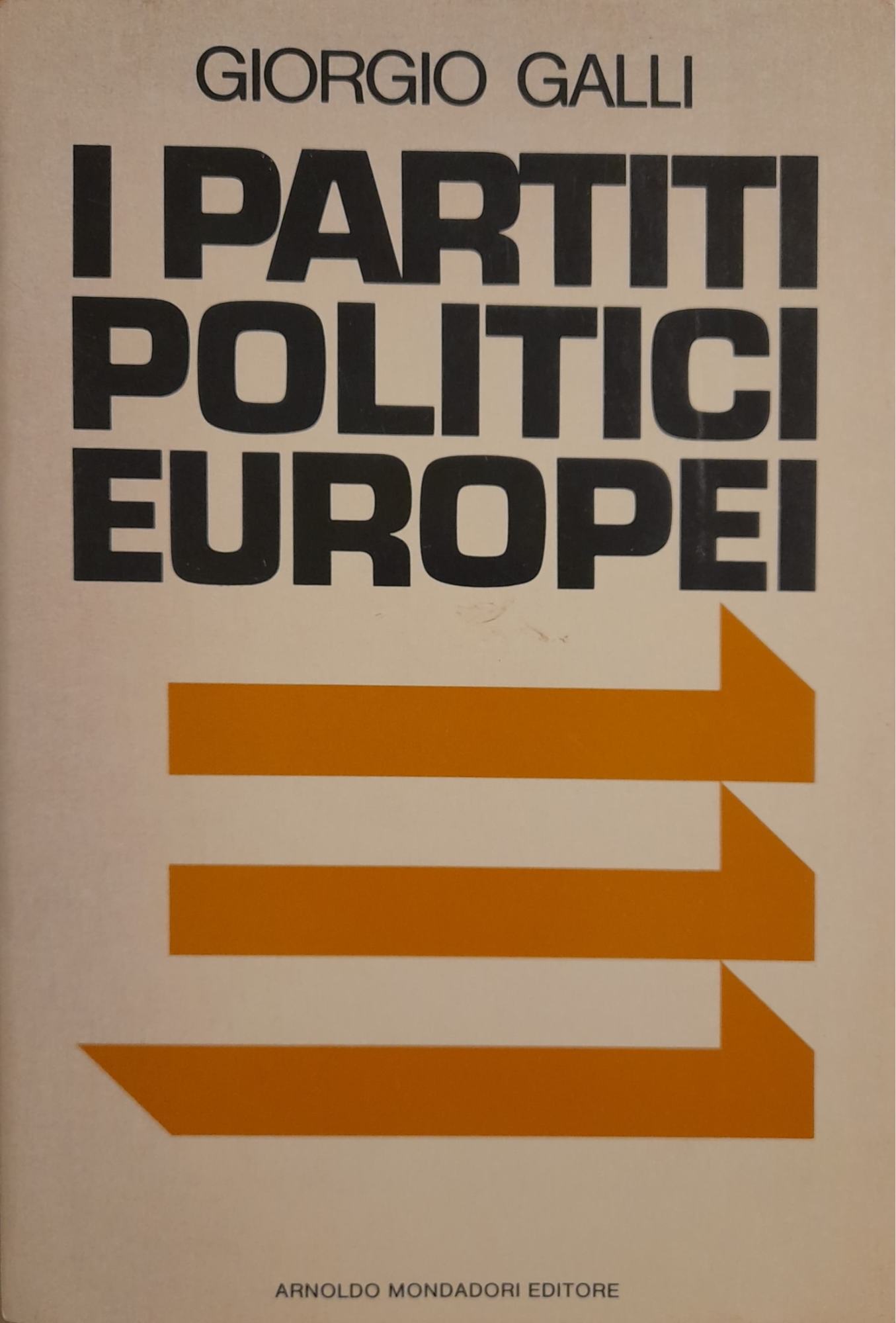 I partiti politici europei - copertina