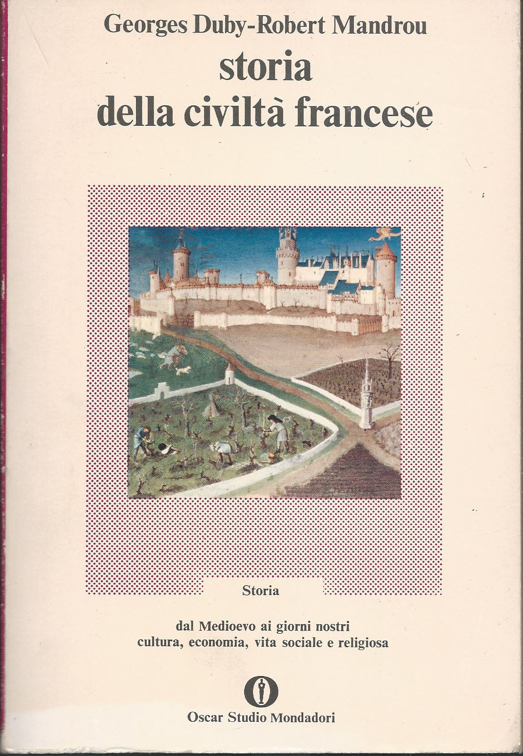 Storia della civiltà francese - copertina