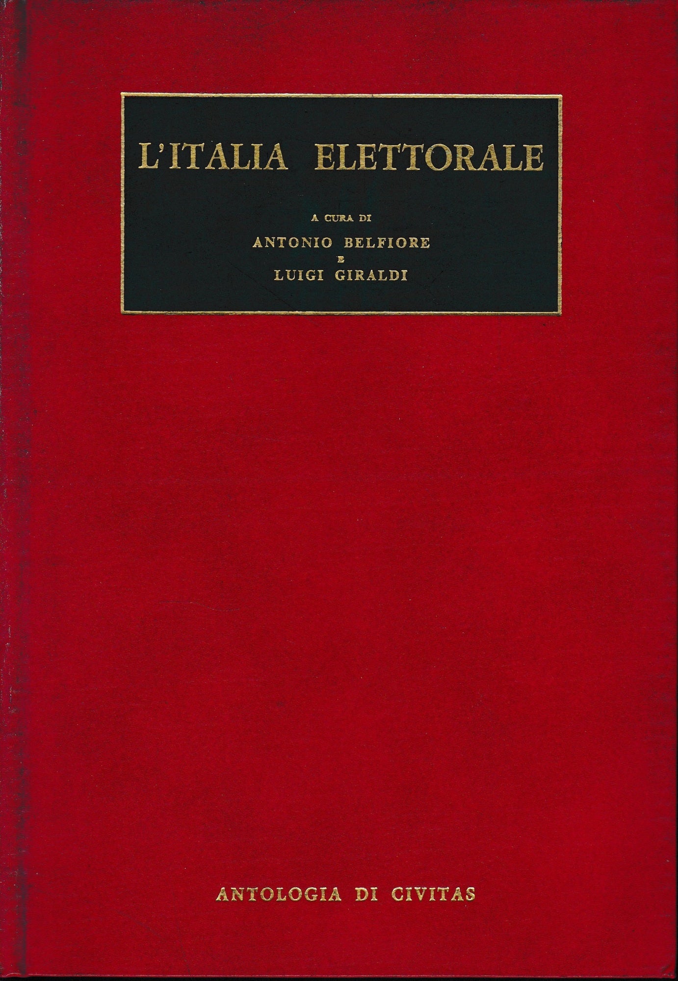 L'Italia elettorale - copertina