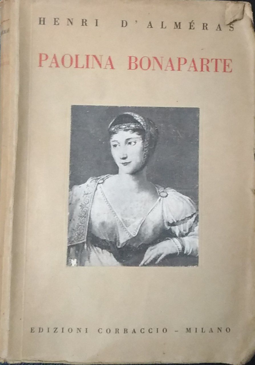Paolina Bonaparte - copertina