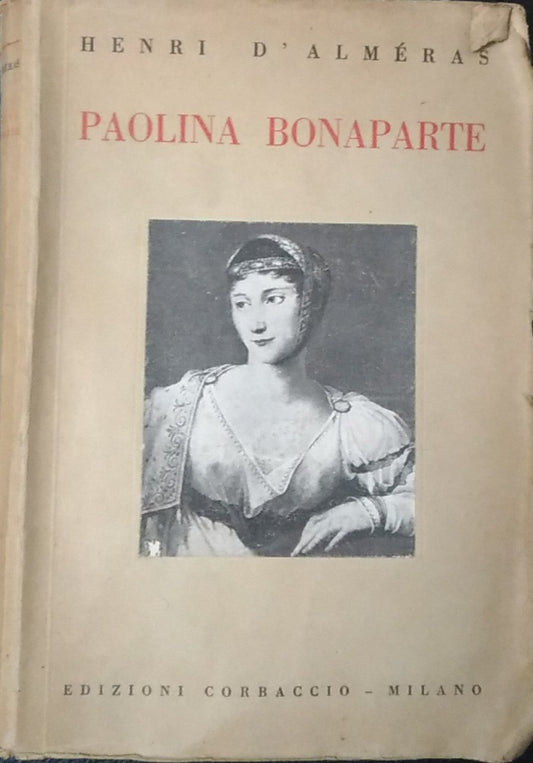 Paolina Bonaparte - copertina
