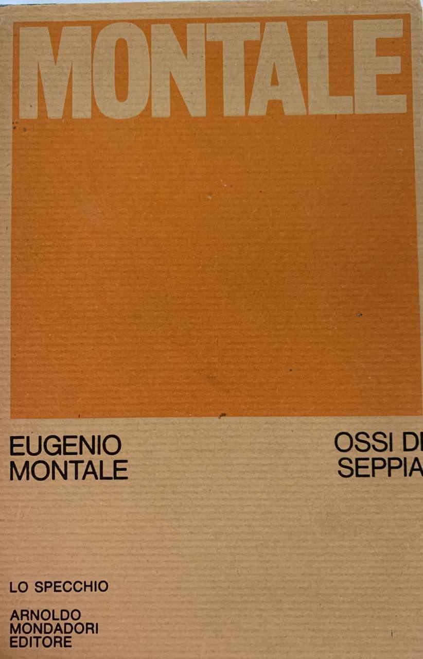 Ossi di seppia - copertina