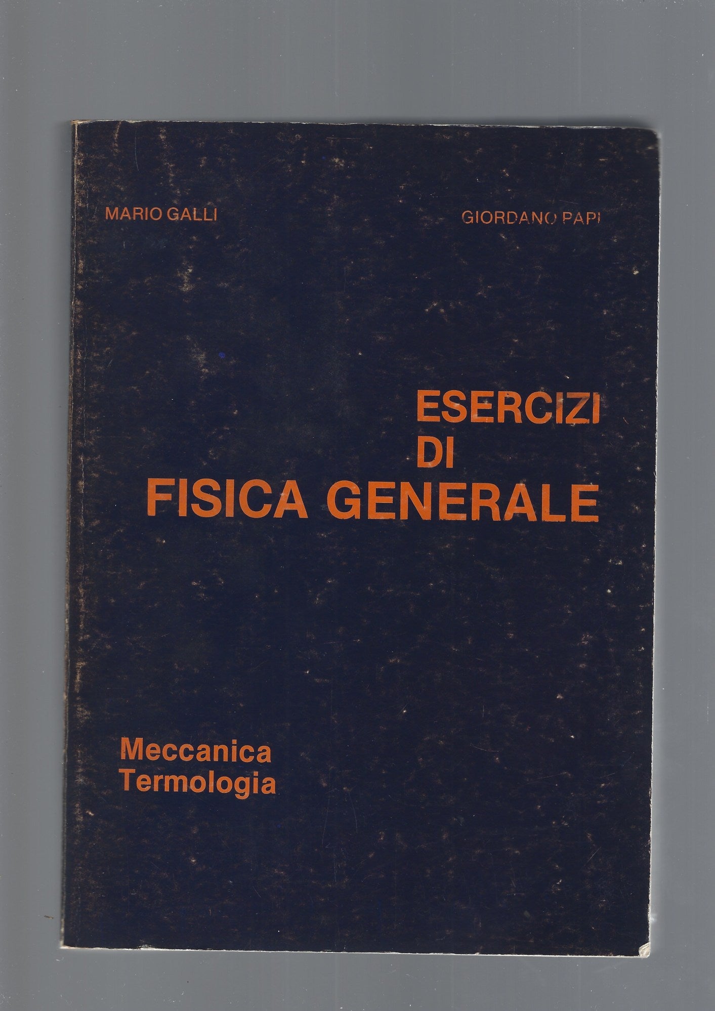 ESERCIZI DI FISICA GENERALE - copertina