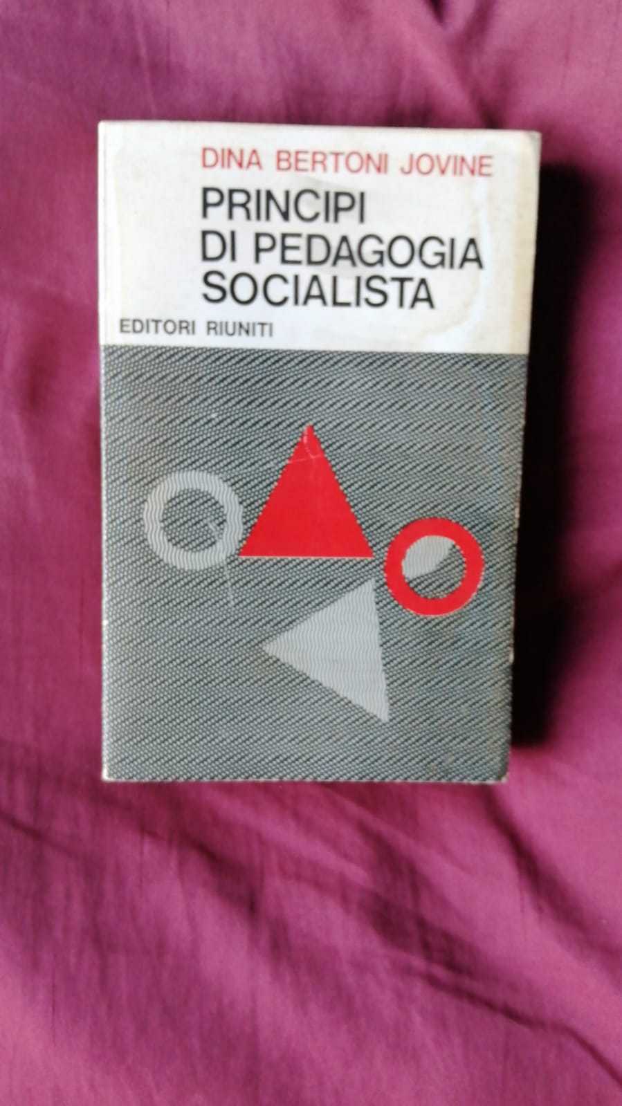 Principi di pedagogia socialista - copertina