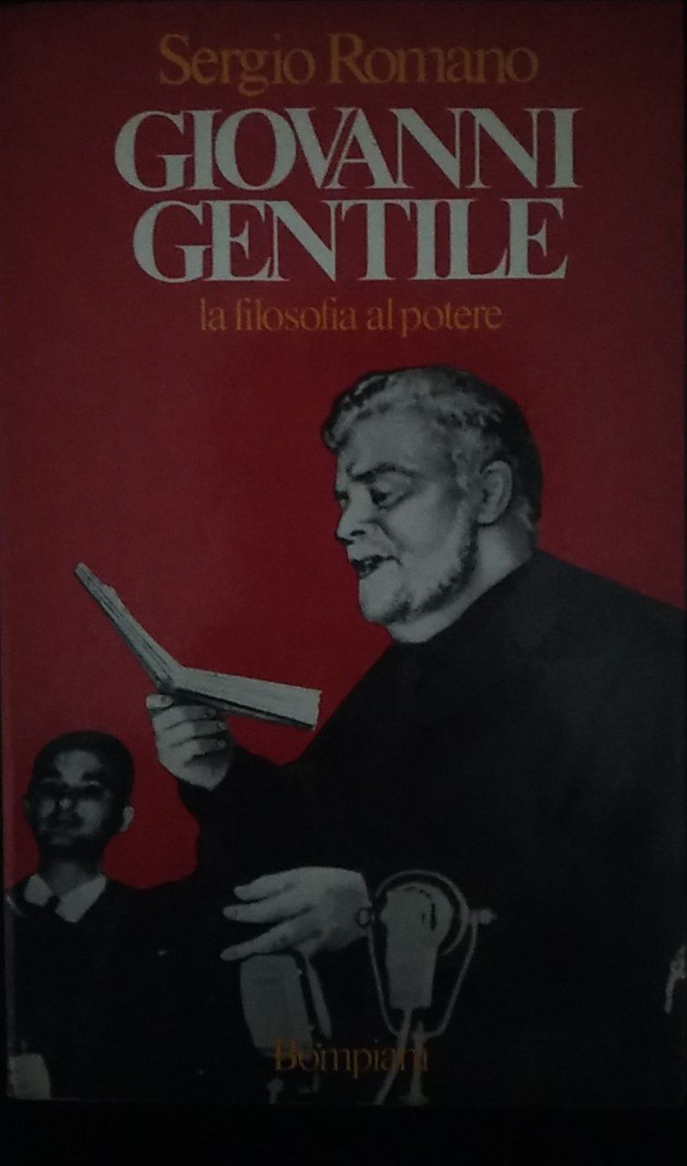 Giovanni Gentile. La filosofia al potere - copertina