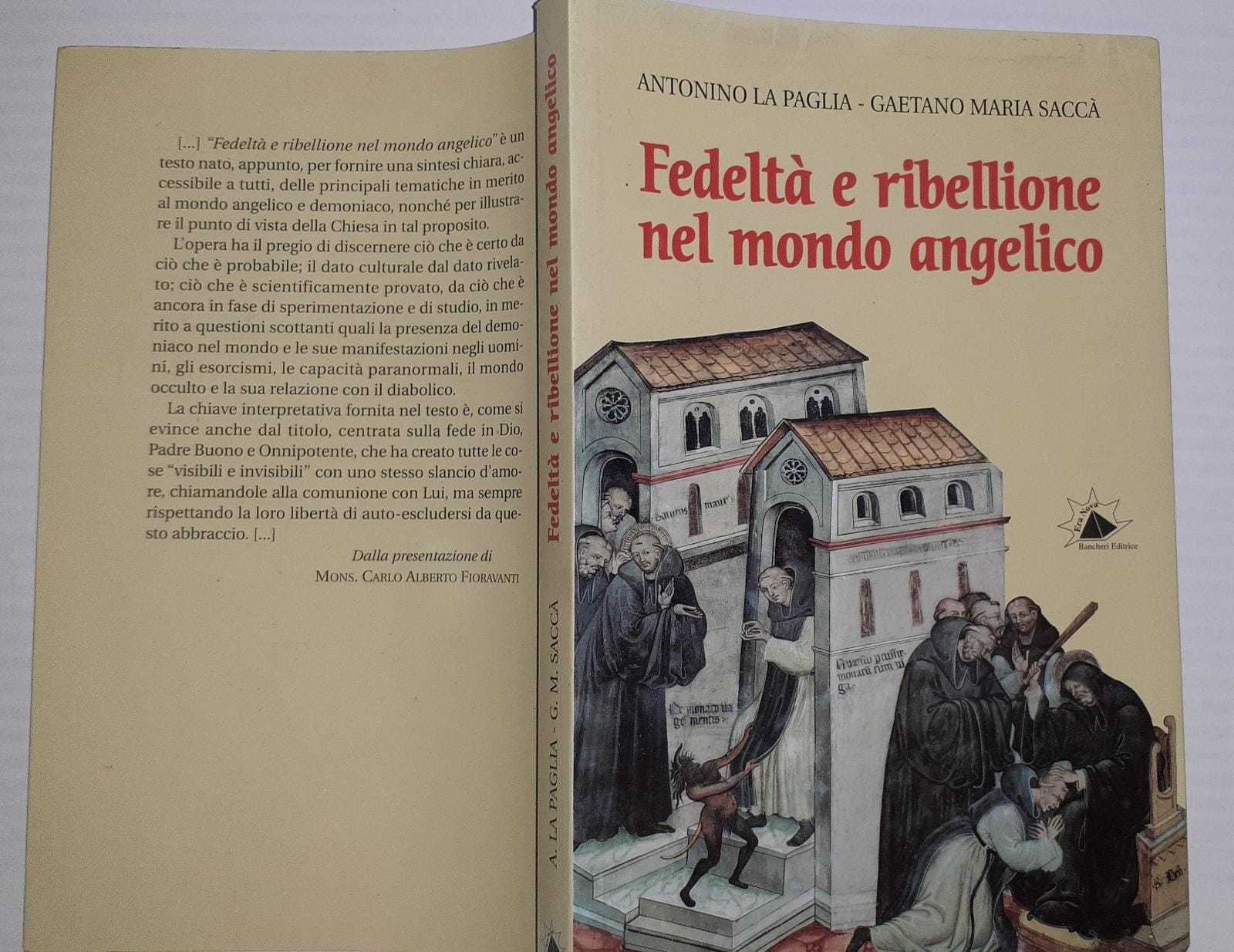 Fedelta' e ribellione nel mondo angelico - copertina