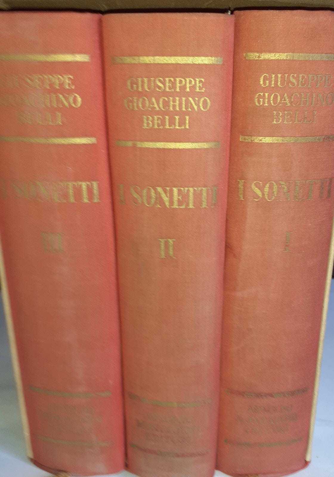 I Sonetti. Volume I II III - copertina