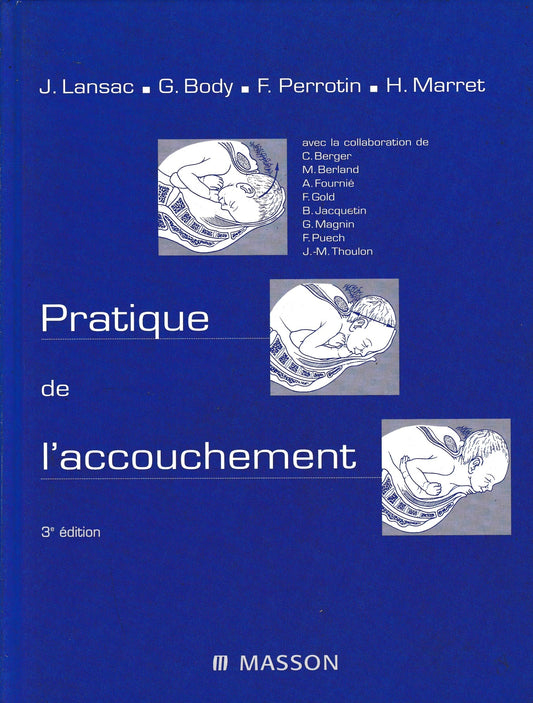Pratique de l'accouchement - copertina
