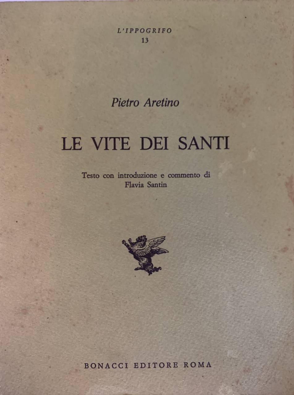 Le vite dei Santi - copertina
