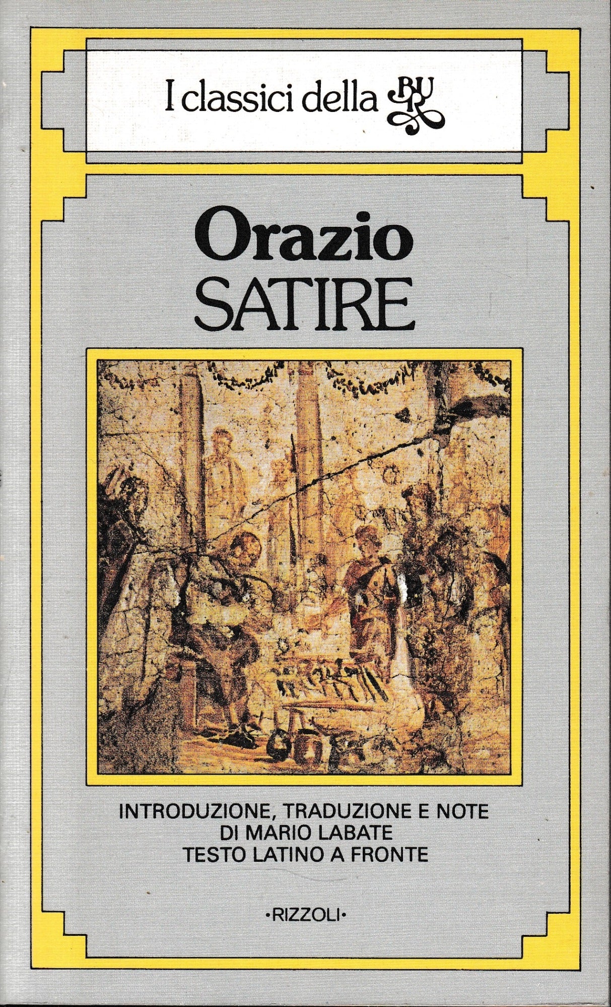 Satire. Testo Latino a fronte - copertina