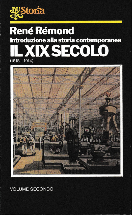 Introduzione alla storia contemporanea. Il XIX secolo (1815-1914) (Vol. 2°) - copertina