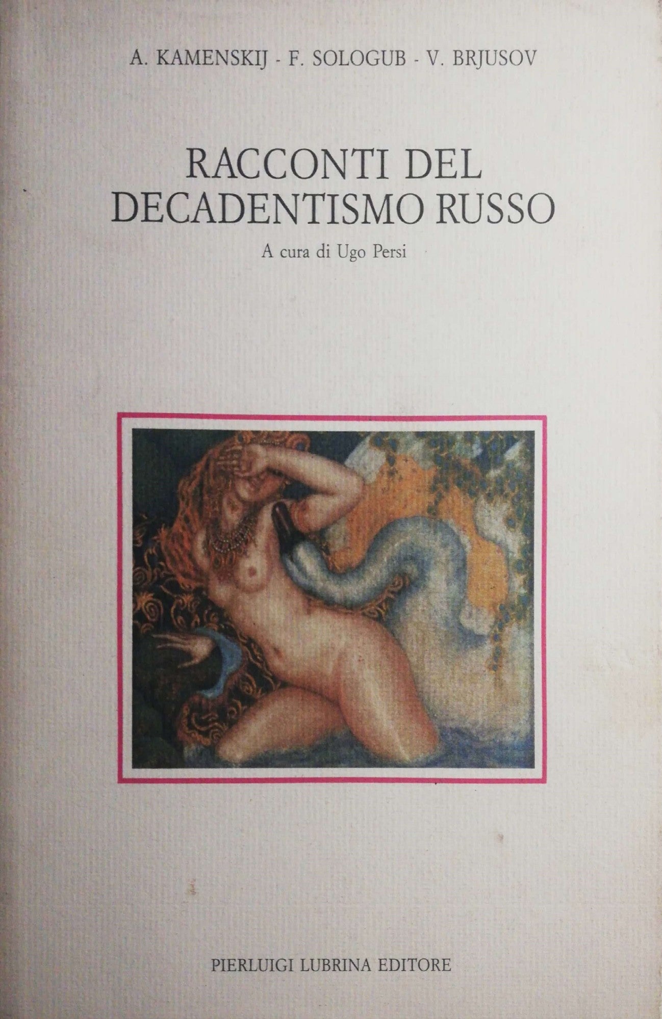 Racconti del decadentismo Russo - copertina