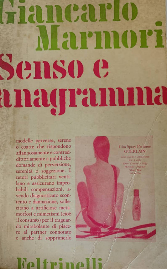 Senso e anagramma - copertina