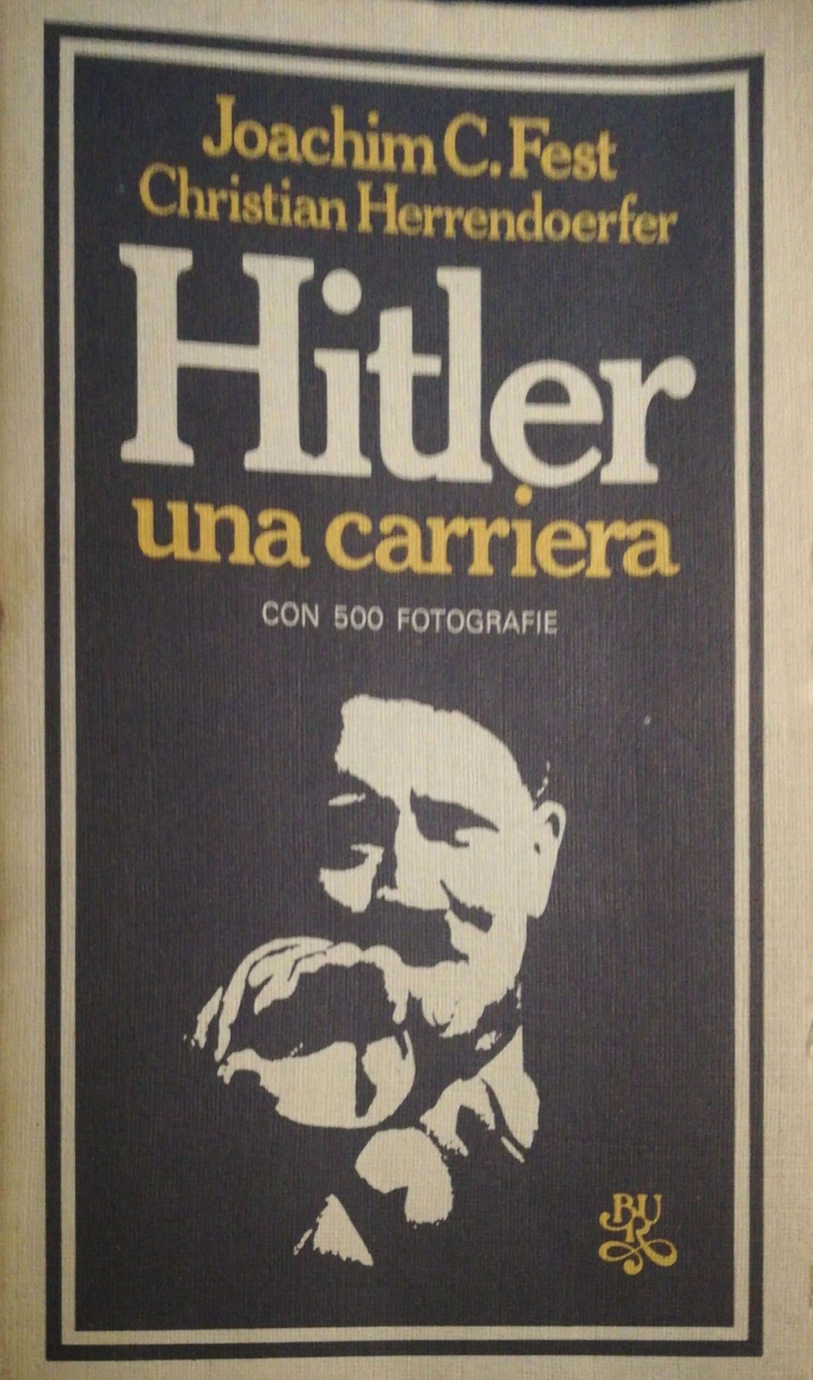 Hitler una carriera - copertina