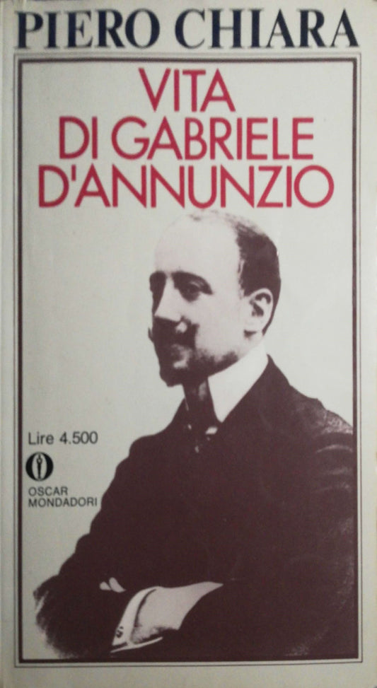 Vita di Gabriele D'Annunzio - copertina