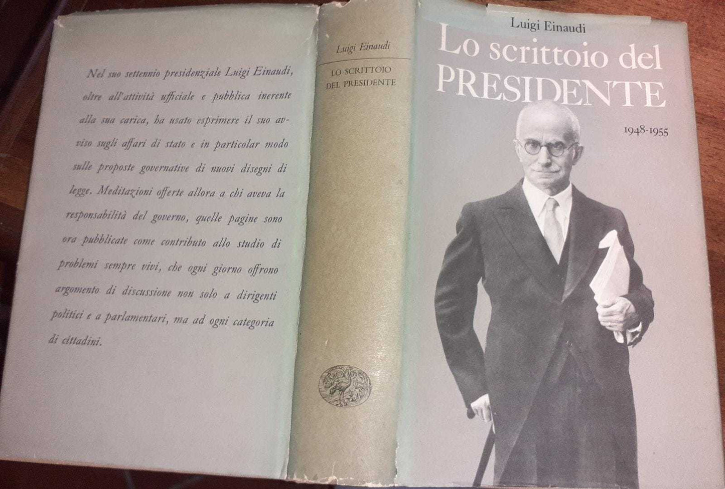 Lo scrittoio del presidente 1948-1955 - copertina