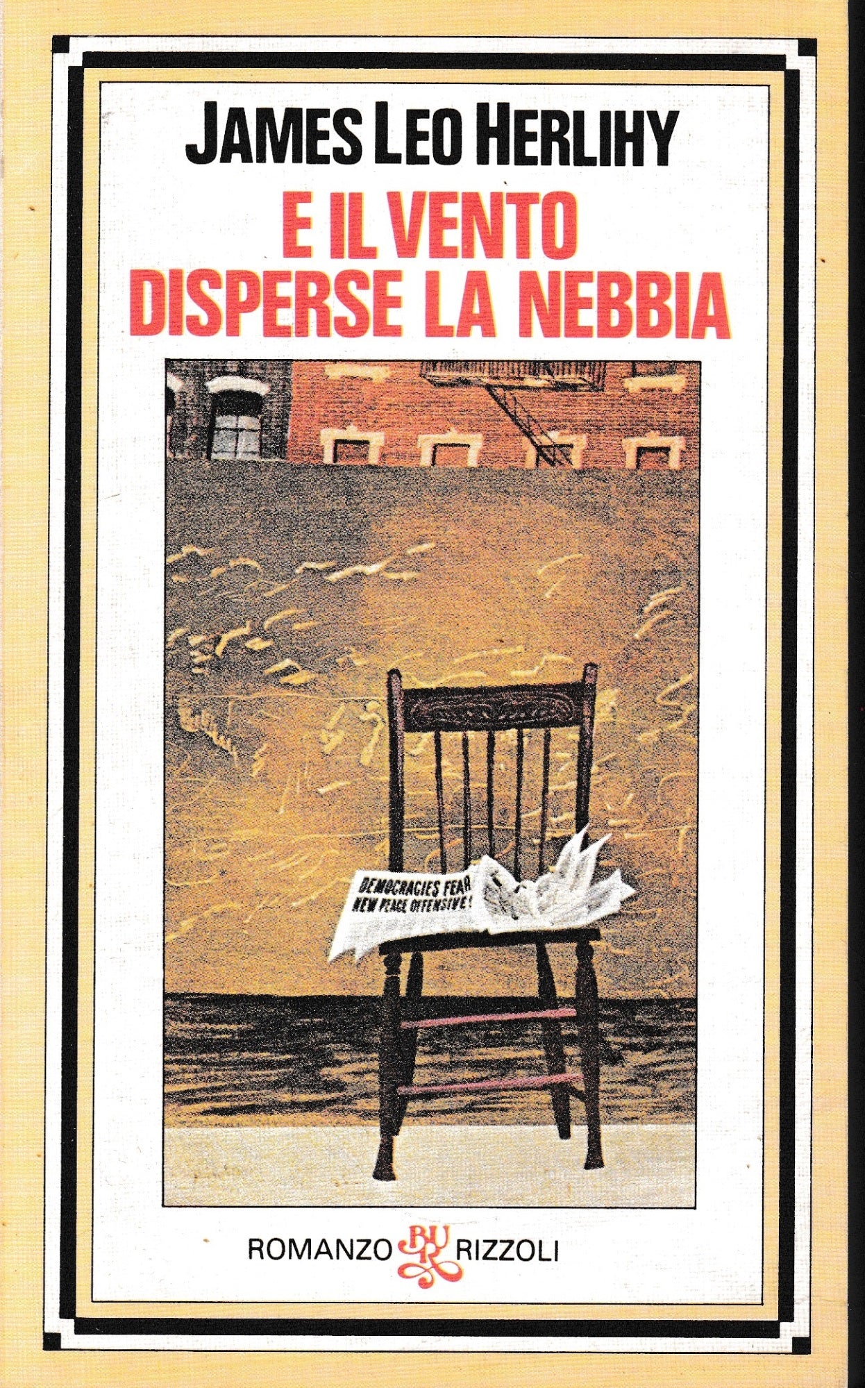 E il vento disperse la nebbia - copertina