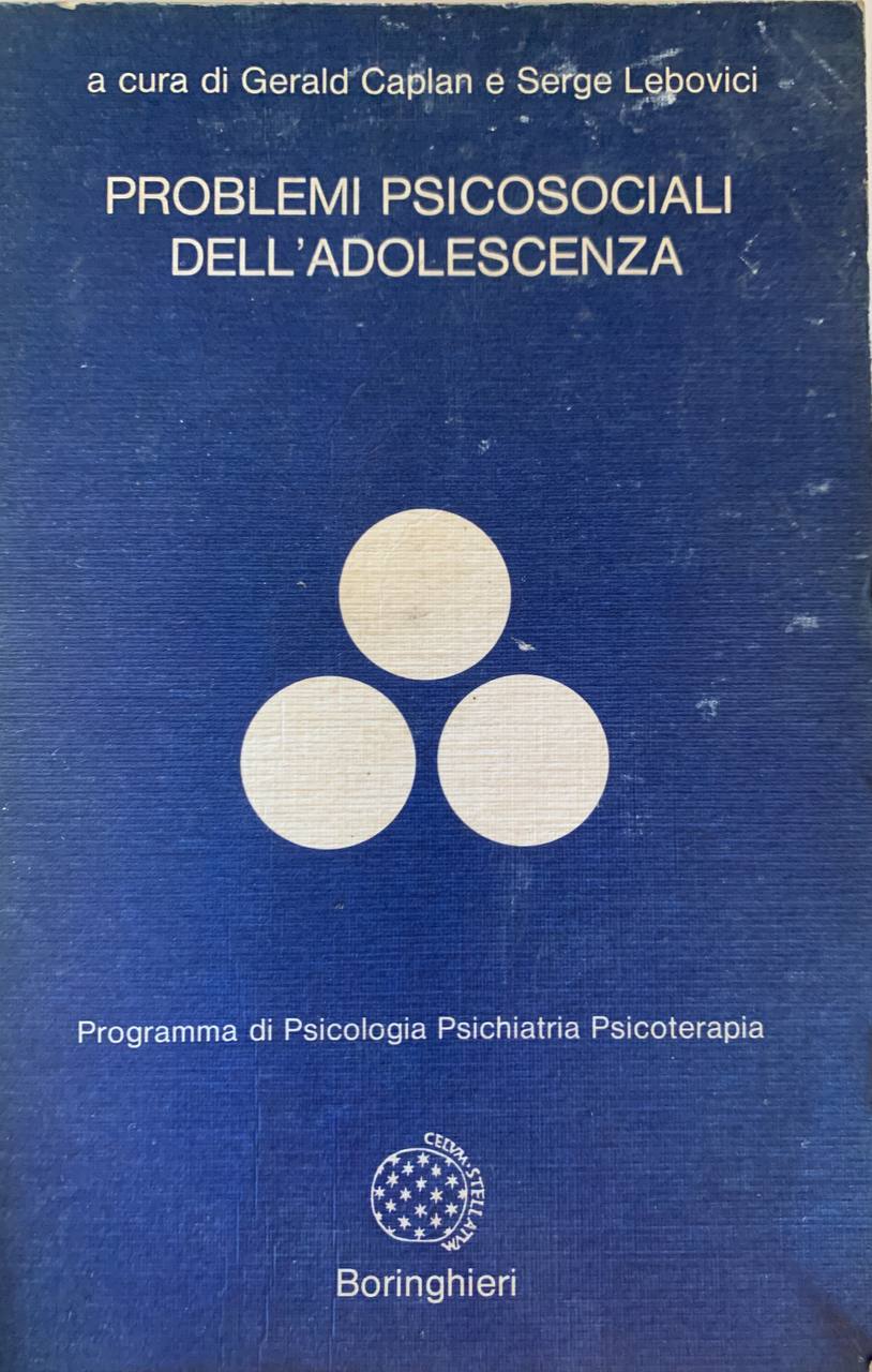 Problemi psicosociali dell'adolescenza - copertina