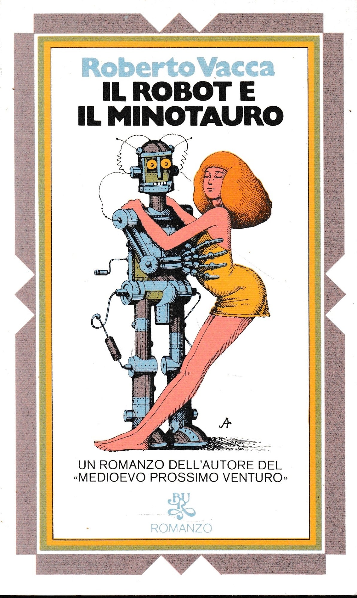 Il robot e il minotauro - copertina