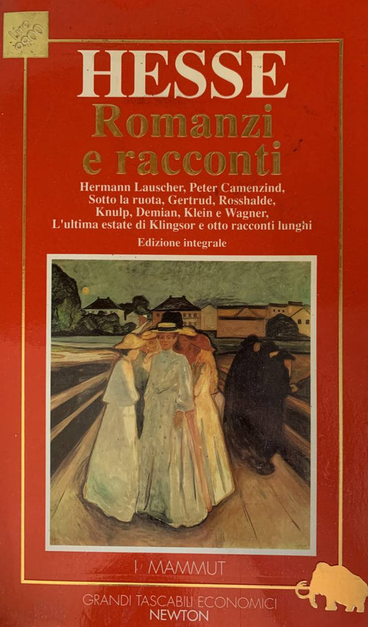 Romanzi e racconti - copertina