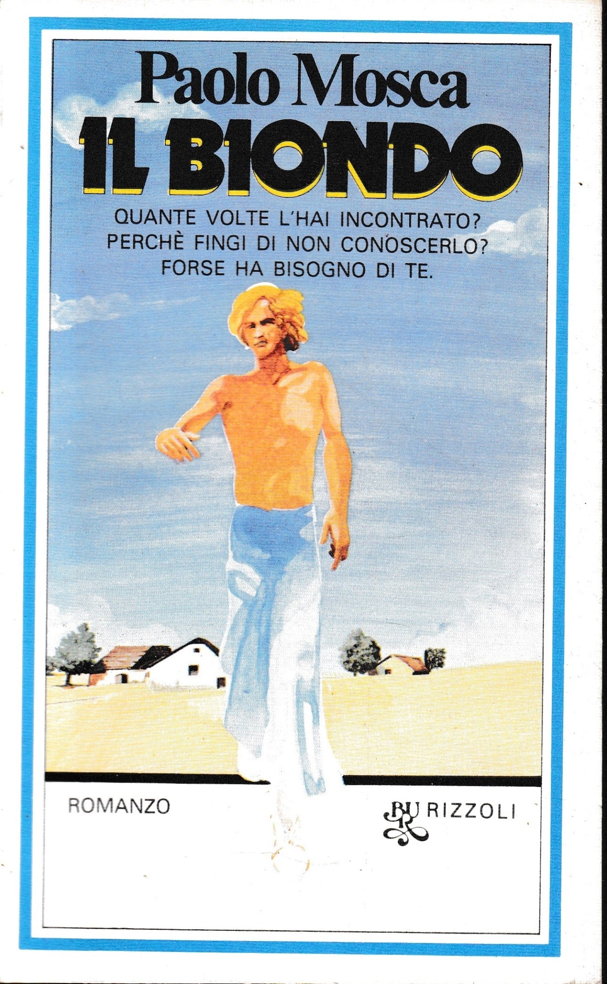 Il biondo - copertina