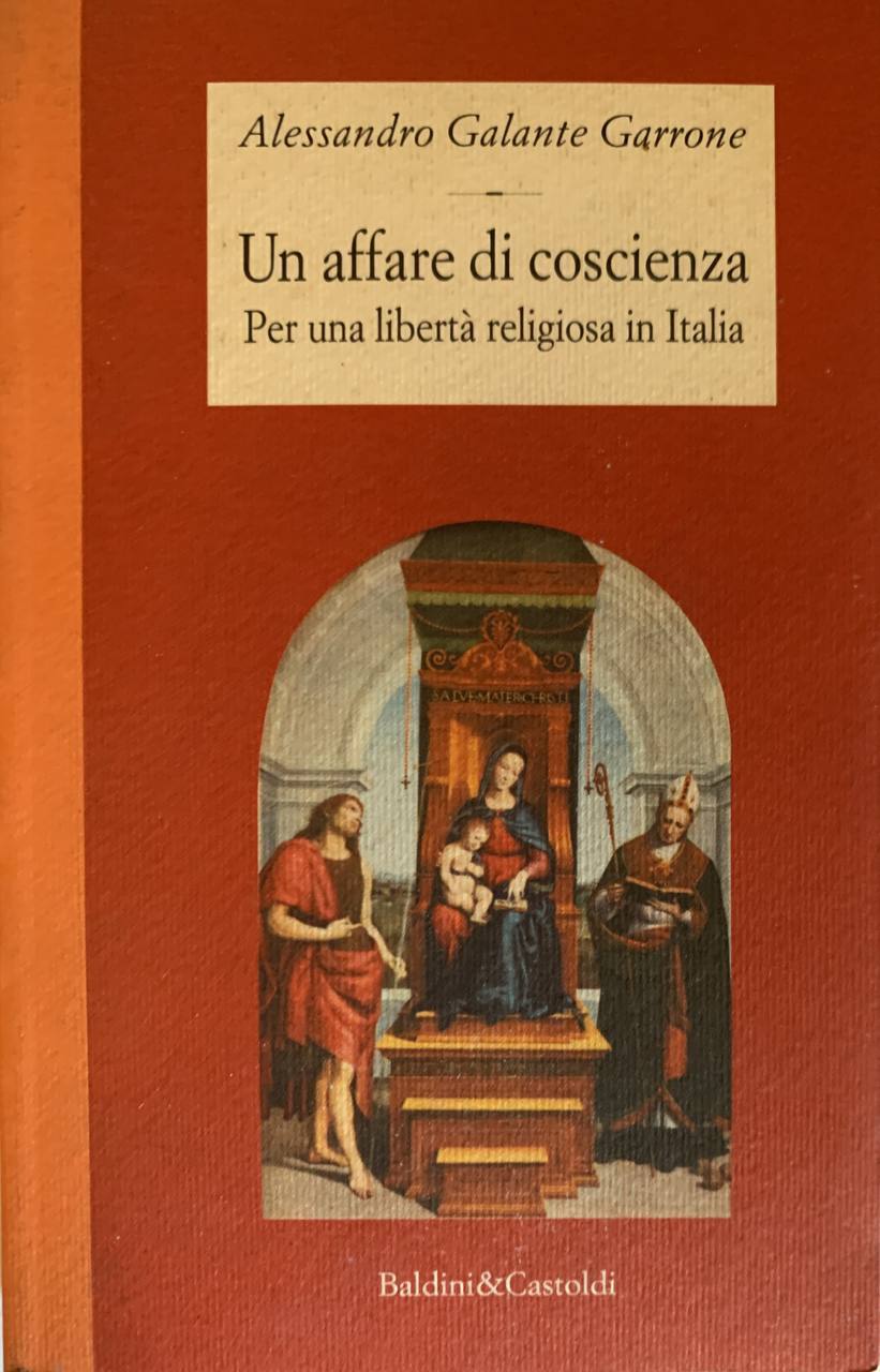 Un affare di coscienza. Per una libertà religiosa in Italia - copertina