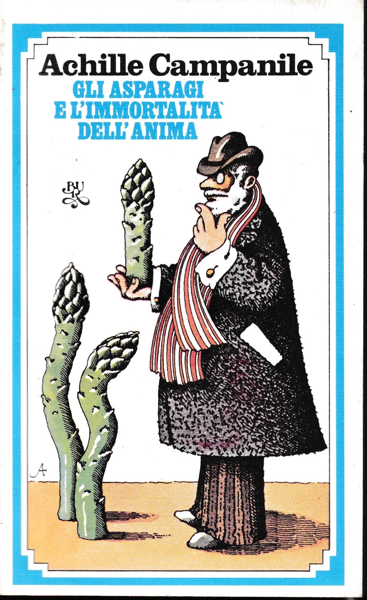 Gli asparagi e l'immortalità dell'anima - copertina