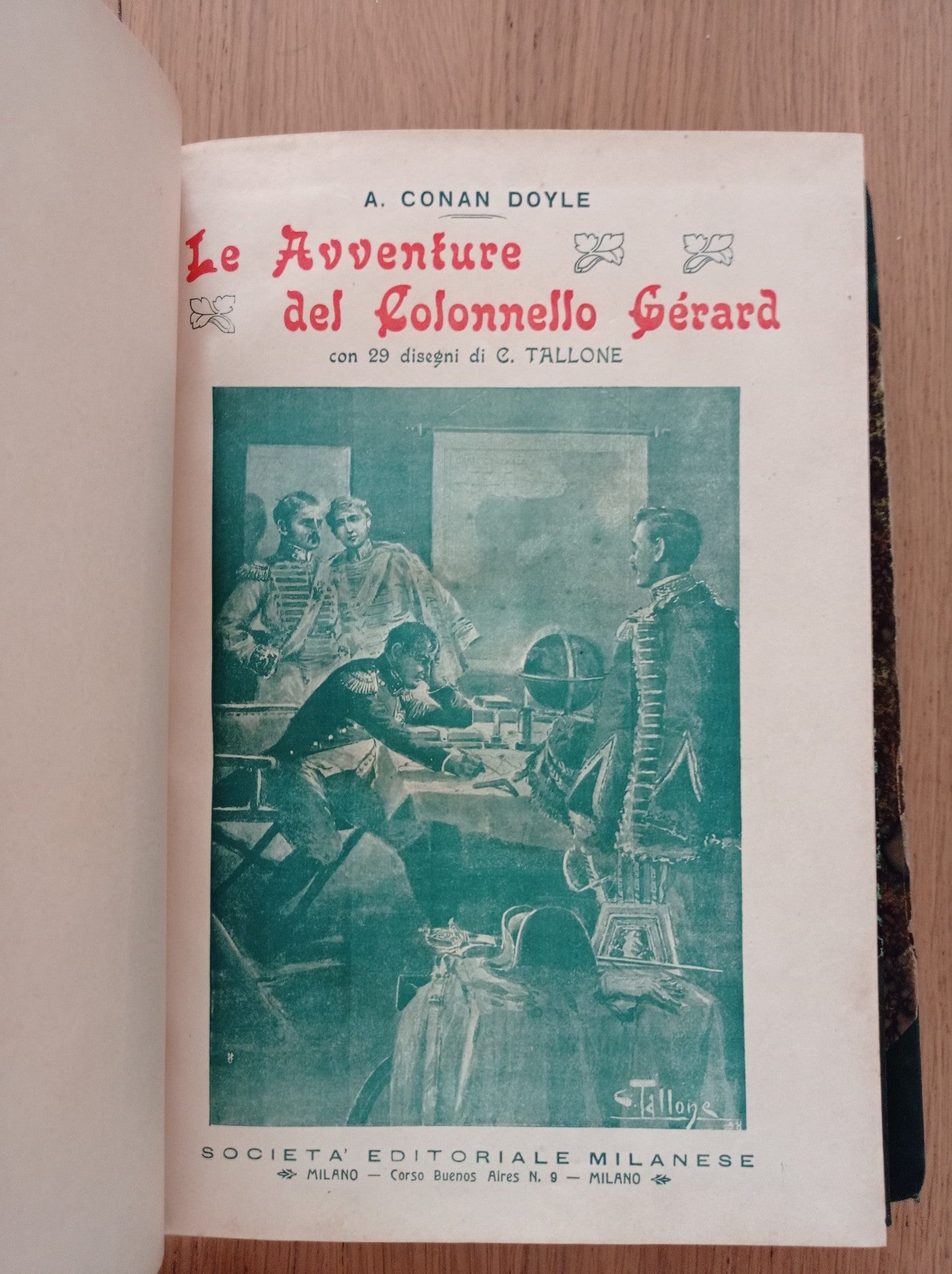 Le avventure del colonnello Gerard - copertina