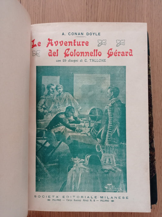 Le avventure del colonnello Gerard - copertina