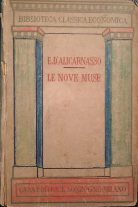Le nove muse. Istoria delle imprese de greci e de barbari - copertina