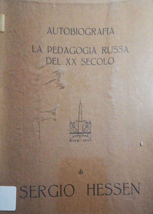 La pedagogia Russa del XX secolo - copertina