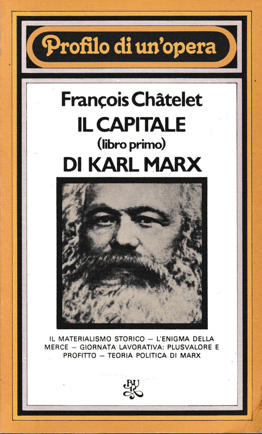 Il Capitale (libro primo) di Karl Marx - copertina