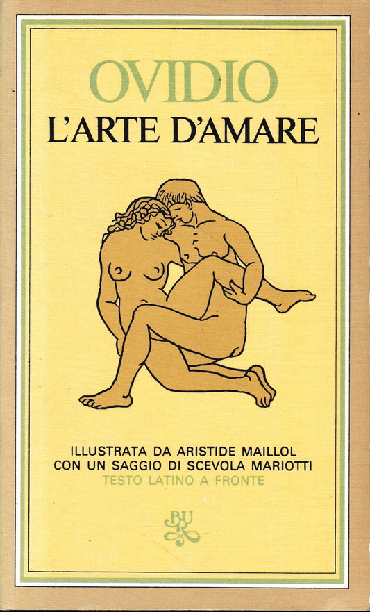 L'arte d'amare. Testo Latino a fronte - copertina