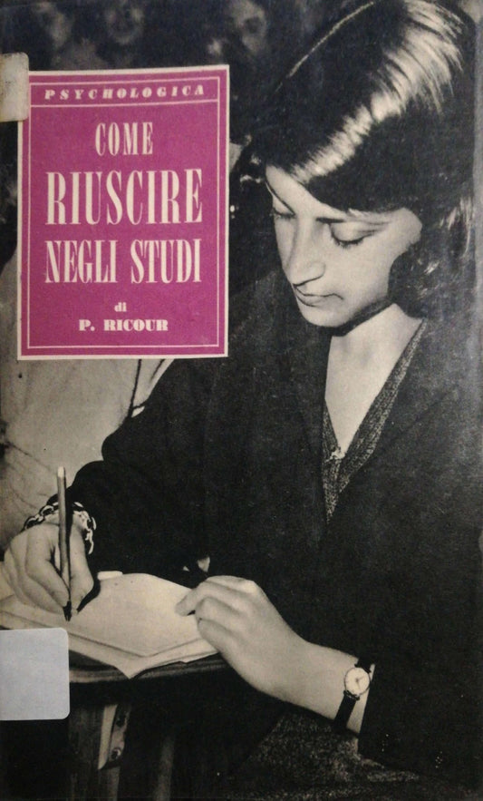 Come riuscire negli studi - copertina