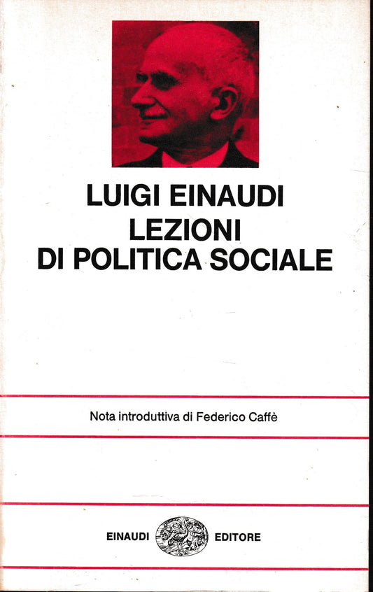 Lezioni di politica sociale - copertina