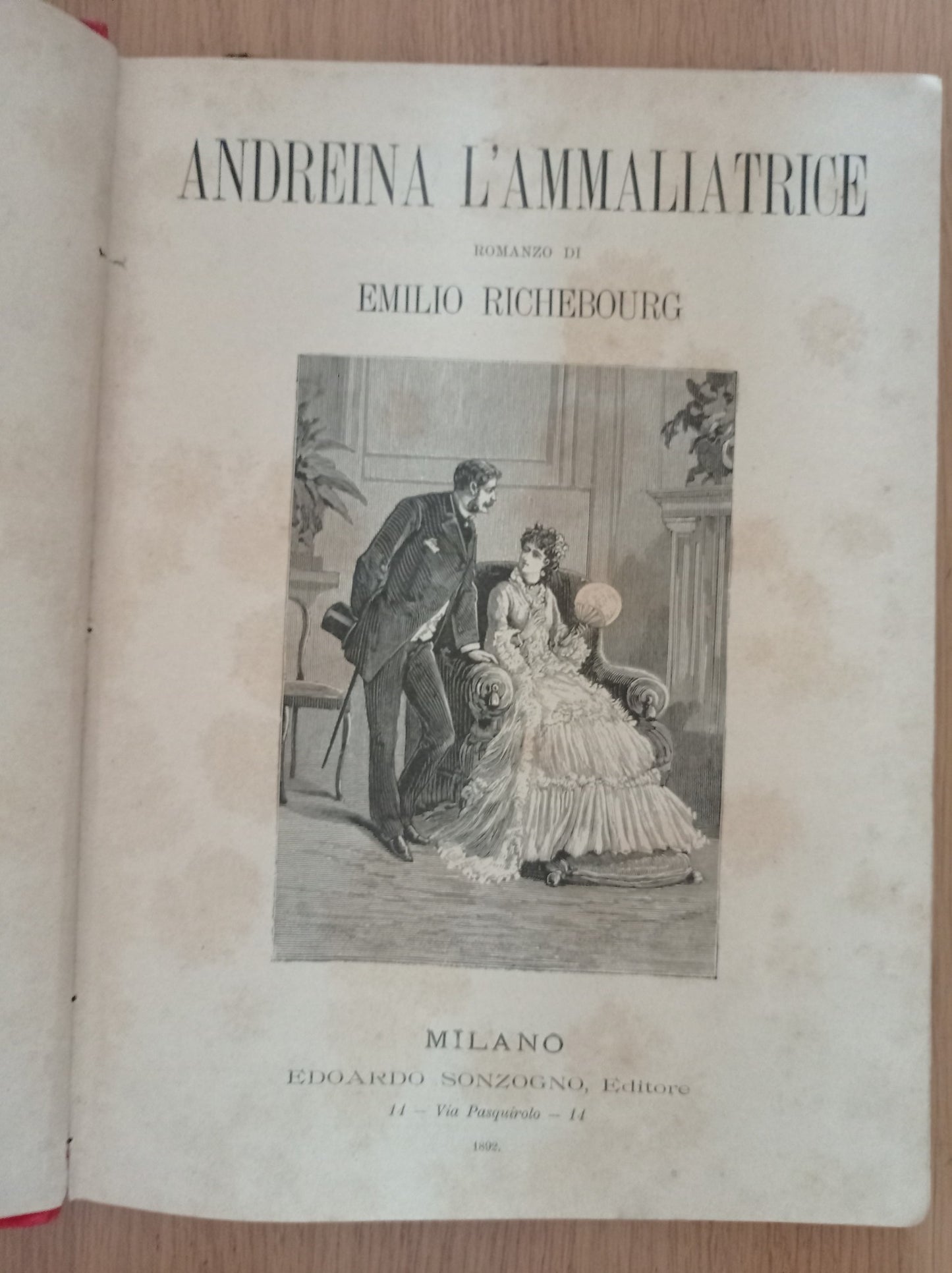 Andreina l'ammaliatrice - copertina