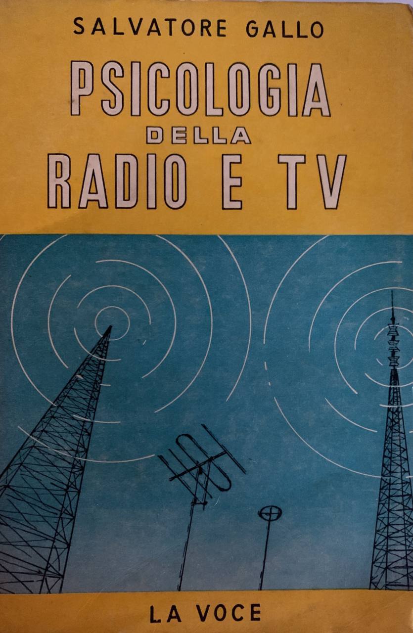 Psicologia della radio e TV - copertina