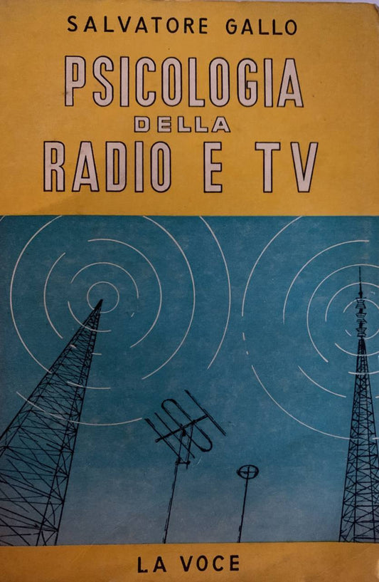 Psicologia della radio e TV - copertina