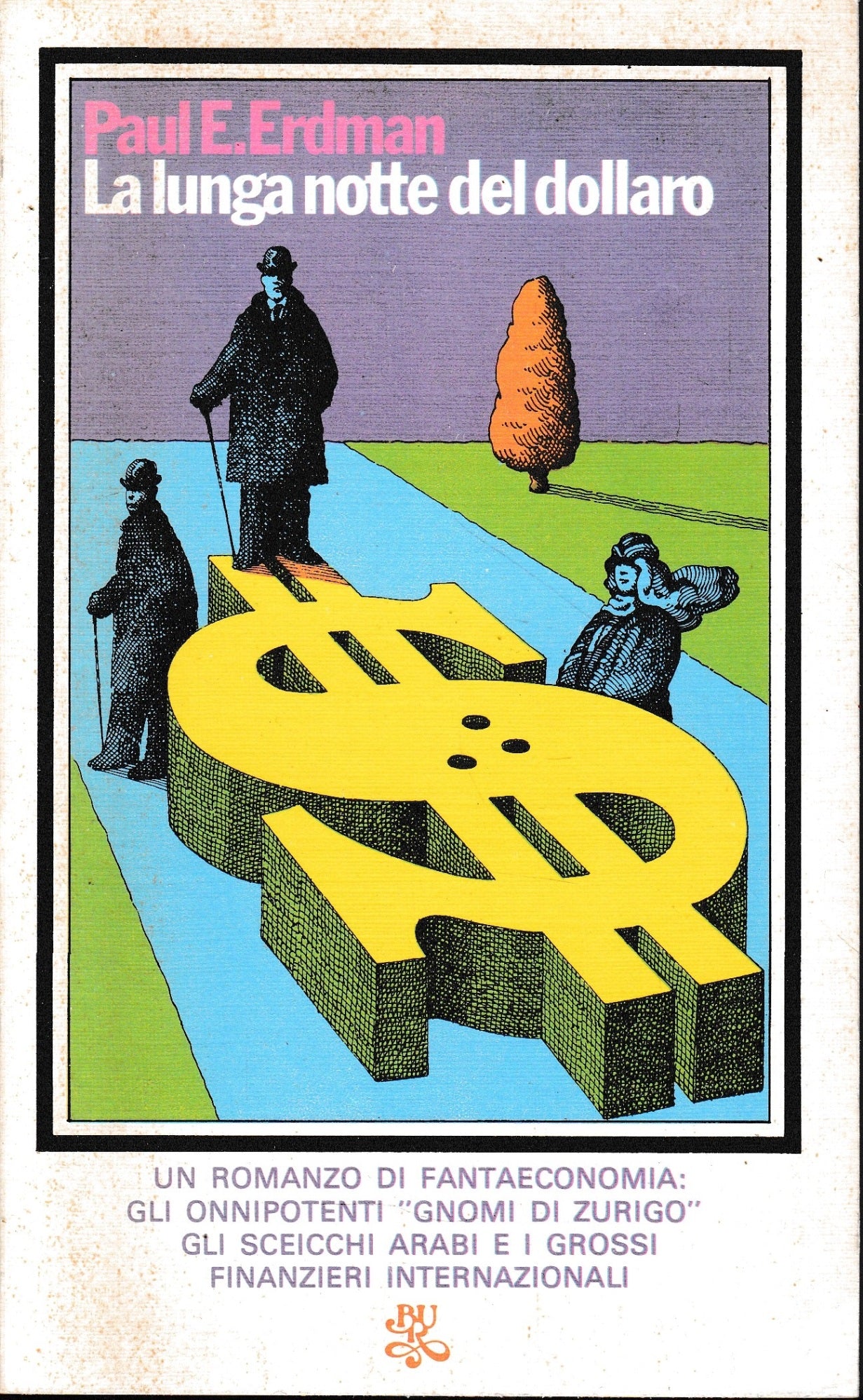 La lunga notte del dollaro - copertina