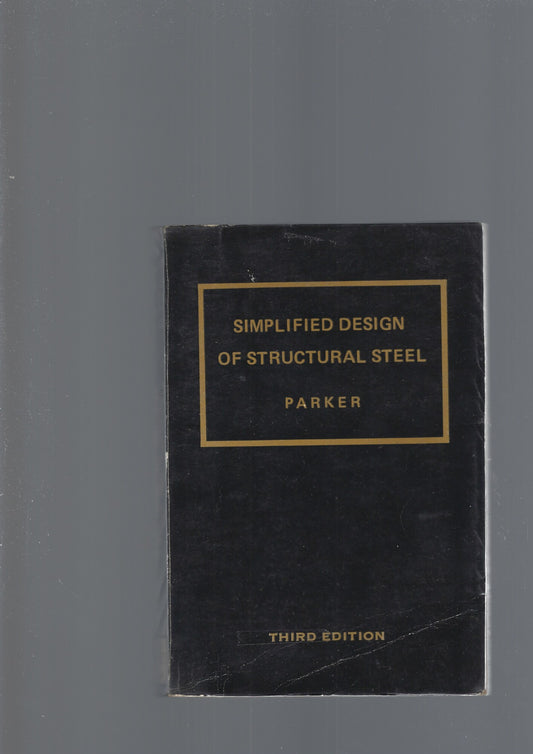 SIMPLIFIED DESIGN OF STRUCTURAL STEEL - copertina