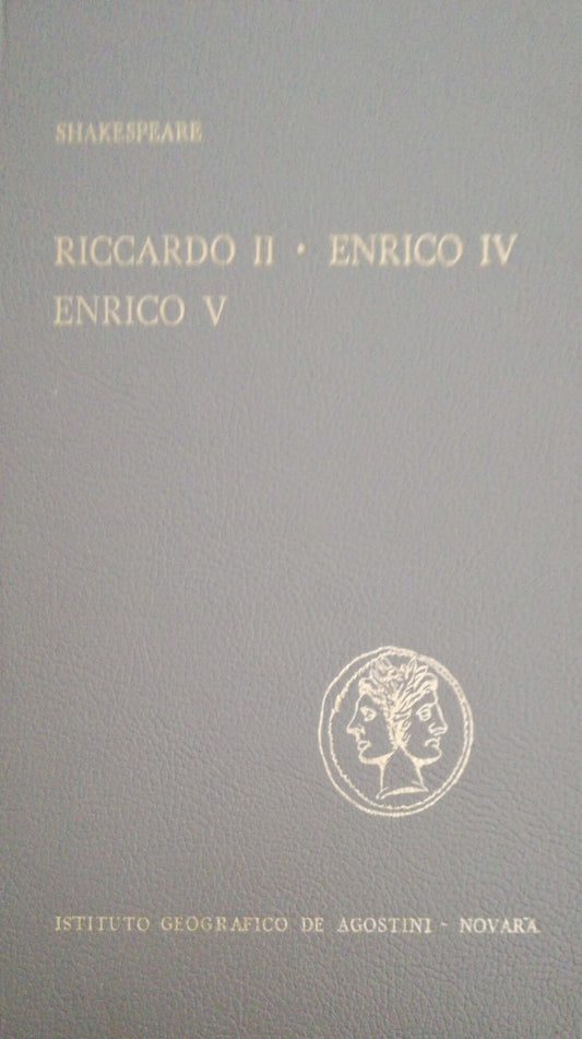 Riccardo II Enrico IV Enrico V - copertina