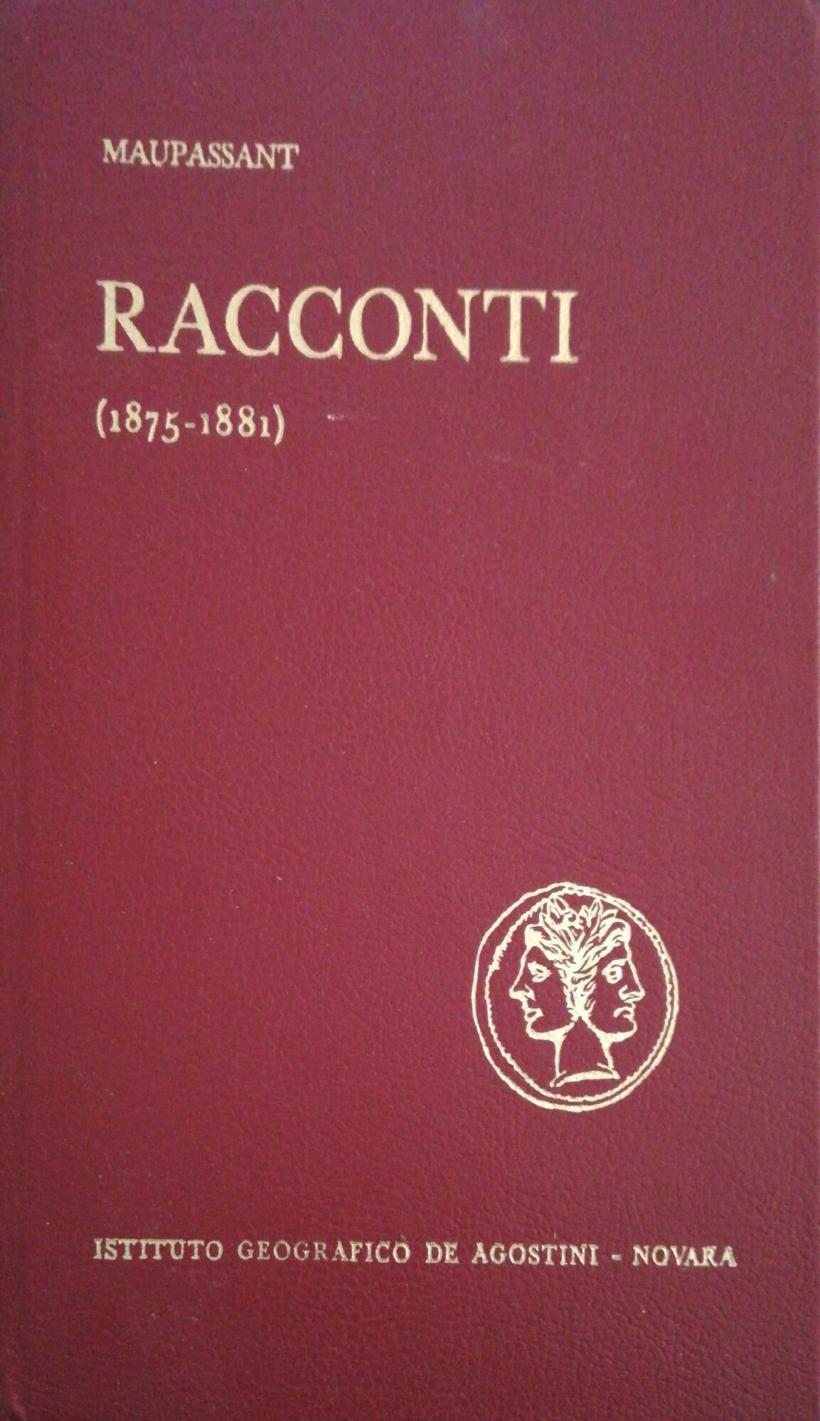 Racconti (1875-1881) - copertina