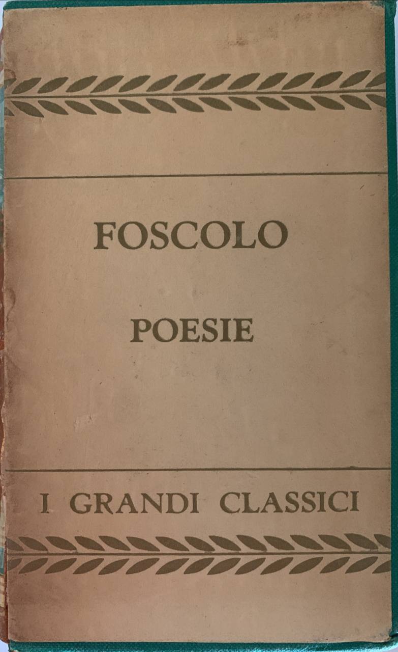 Poesie - copertina